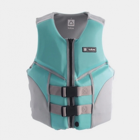FOLLOW 25 CURE WMN CGA TEAL KAMIZELKA XS